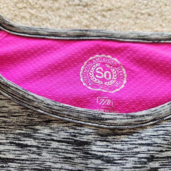 Girls’ SO Athletic Long Sleeve Shirt – Size 7/8 - Picture 3 of 4